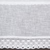 FIRANA GOTOWA LISA NA TAŚMIE 150 X 60 CM BIAŁY