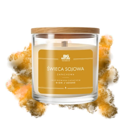 Świeca soj. zap. GOLDEN BLOOM (insp. Dior J.) 155g