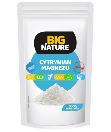 Big NatureWitamina C kwas L-askorbinowy suplement diety 500g