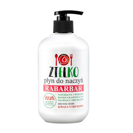 ZIELKO Płyn do mycia naczyń RABARBAR 500ml