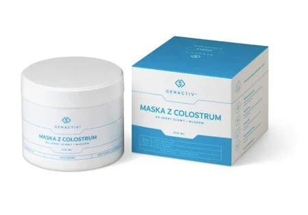 GENACTIV Maska z Colostrum do skóry głowy i włosów 250ml