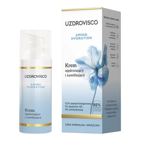 Uzdrovisco,Amino Hydration, Krem ujędrniający i nawilżający, 50 ml