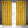ZASŁONA GOTOWA MELANIE 215 X 250 CM MUSZTARDOWY
