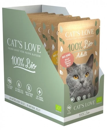 CAT'S LOVE BIO Multipack saszetki (2x3x100g)