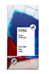 VIVANI CZEKOLADA MLECZNA BIO 80 g