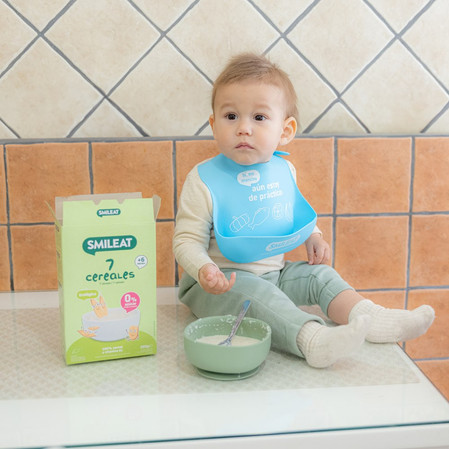 Smileat, Bio Kaszka dla niemowląt 7 zbóż 6m+, 200g