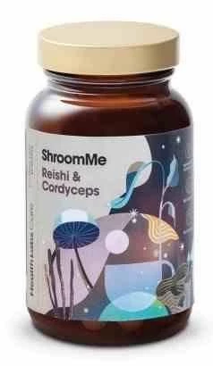 ShroomMe Reish & Cordyceps Reishi i kordyceps chiński  proszek 90 porcji