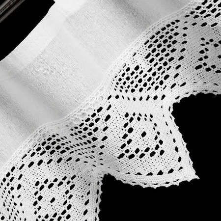 FIRANA GOTOWA ISAAC NA SZELKACH 150 X 30 CM BIAŁY