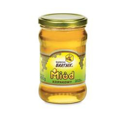 BARTNIK Miód rzepakowy 0,4 kg.