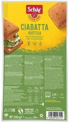 Schar - Ciabatta rustica- bułki wieloozbożowe bezglutenowe - 200 g