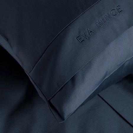 POŚCIEL ELEGANT1F 140 X 200 CM CIEMNOGRANATOWY