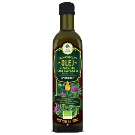 OLEJ Z NASION OSTROPESTU PLAMISTEGO BIO 250 ml