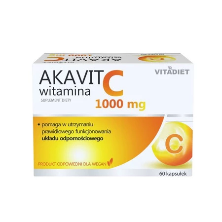 Vitadiet Akavit Witamina C 1000 Mg 60 K Odporność