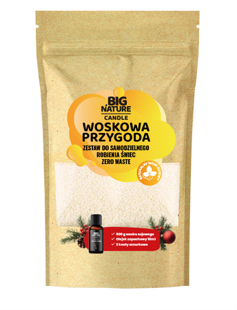 Big Nature Woskowa przygoda ZAPACH ŚWIĄT 515 g