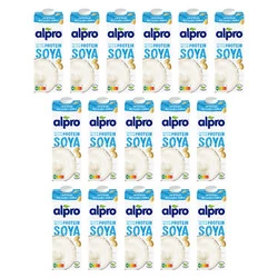 Zestaw 16x Alpro Napój sojowy original 1l