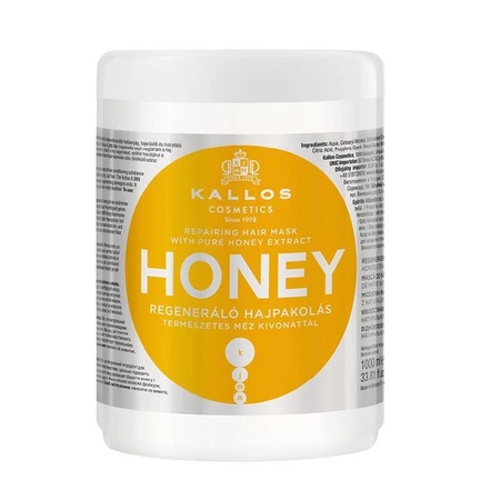KJMN Honey Repairing Hair Mask regenerująca maska do włosów 1000ml