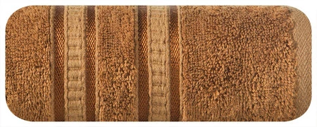 Ręcznik Mila (06), 70 x 140 cm, Brązowy
