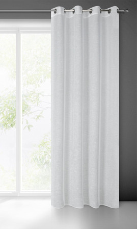 FIRANA GOTOWA LEXY 140 X 250 CM BIAŁY