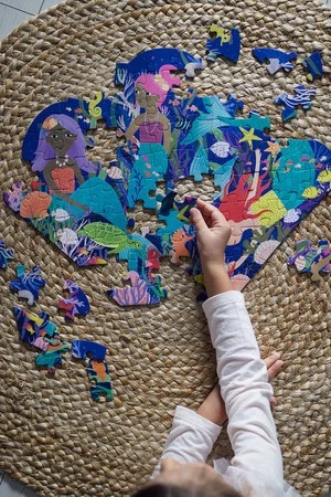 Mudpuppy Puzzle konturowe Zatoczka syren 75 elementów 5+