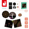 Janod Zestaw kreatywny Malowanie kropkami Dots painting I love creativity 8+