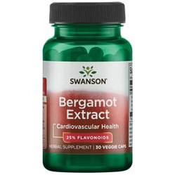 Swanson Bergamot Extract 500 mg na wspiercie zdrowie układu krążenia30 kaps.