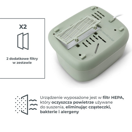 Nuvita, SteriDry, Parowy sterylizator i suszarka do butelek i smoczków