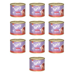 Zestaw 10x WOW CAT Rind Pute - wołowina z indykiem dla dorosłych kotów (200g)