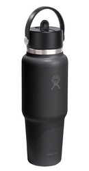 HF-Butelka 32oz WideFlexStrawTravelBottle czarna