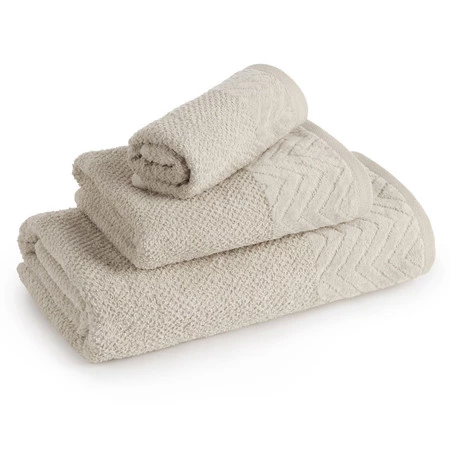 Ręcznik Loren (03) 30 x 50 cm, Jasnobeżowy