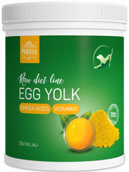 Pokusa Egg Yolk - żółtko jaj - suplement dla psa i kota -  150g