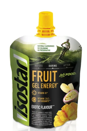 ISOSTAR Actifood Żel energetyczny 90g smaku egzotyczny