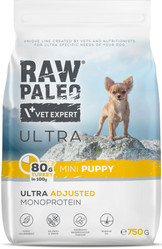 Vet Expert RAW PALEO Mini Puppy Ultra Turkey 750g