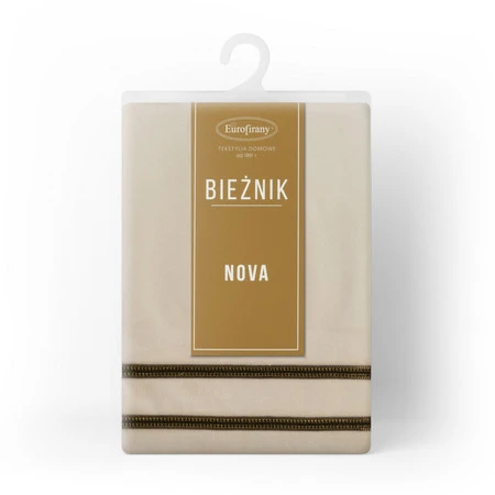 OBRUS GLEN 4 35 X 180 CM KREMOWY