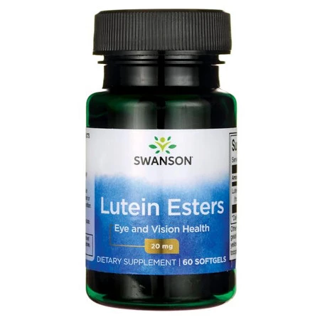 Swanson Luteina 20Mg 60 K.Poprawia Ostrość Wzroku