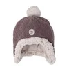 Lodger Dwuwarstwowa zimowa czapeczka z polaru wrzosowa Fleece Mauve 1-2 l