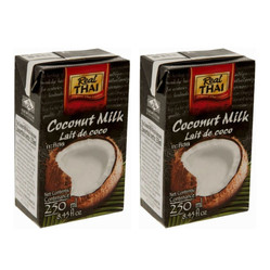 Zestaw: 2x Real Thai Mleczko kokosowe 250g