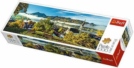 Puzzle 1000 panoramiczne Nad jeziorem Schliersee 29035 -