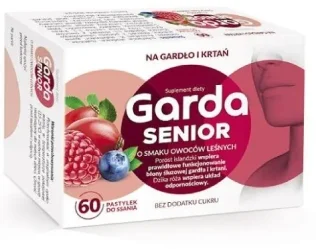 Garda Senior o smaku owoców leśnych 60 past