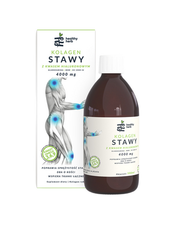 Healthy Herb Kolagen Stawy 4000 mg kolagen rybi 500ml