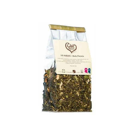 Herbata liściasta zielona Las Marzeń i Biała Piwonia 50 g