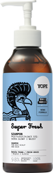 Yope - Szampon do włosów przetłuszczających się Świeża Trawa Super Fresh 300ml
