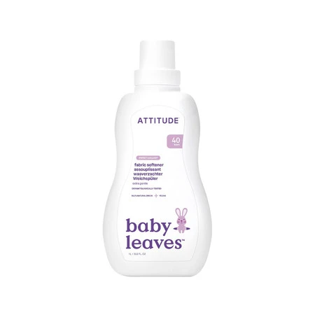 Attitude BABY LEAVES™, Sweet Lullaby, Płyn do płukania ubranek dziecięcych, 1L