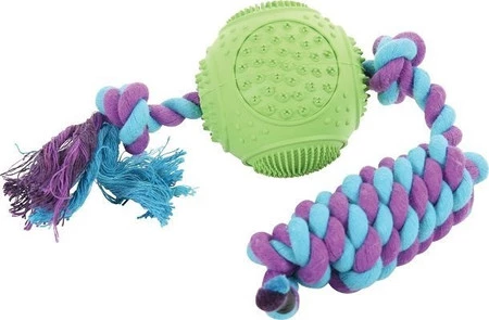 ZOLUX DENTAL Piłka Kauczukowa ze sznurem 7,5cm