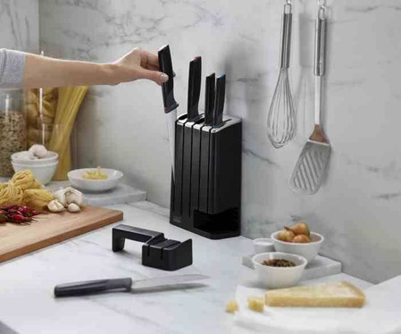 JJ - Zestaw blok SlimBlock z 5 nożami Elevate™, mu