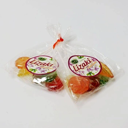 AKA − Lizaki owocowe z ksylitolem bez cukru − 5 x 10 g 