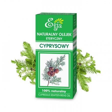 Etja - Naturalny olejek eteryczny. Cyprysowy - 10 ml