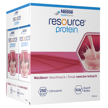 RESOURCE Protein smak owoce leśne 4 x 200ml