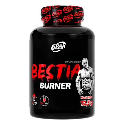 6PAK BESTIA BURNER 100cap