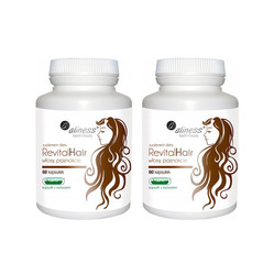 Zestaw 2x Aliness Revital Hair LICAPS® na poprawę kondycji włosów i paznokci 60 kaps.