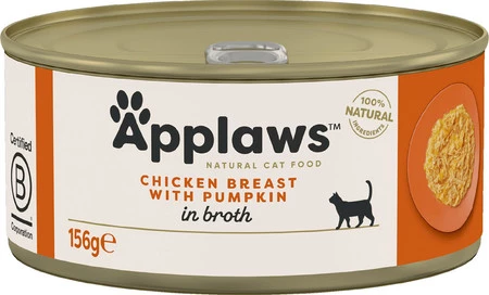 APPLAWS Chicken Breast / Pumpkin Kurczak z Dynią 156g